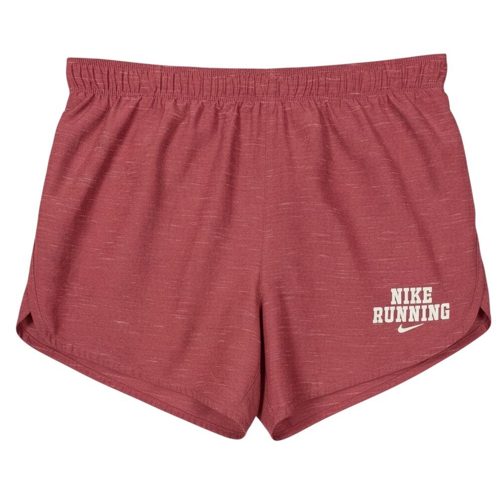 Nike Running Shorts Mens Large Fast Heritage Brief Lined Red Maroon DA3045-677